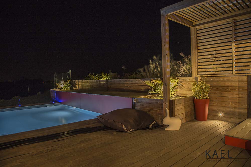 Projet piscine et pool house à Saint Léon