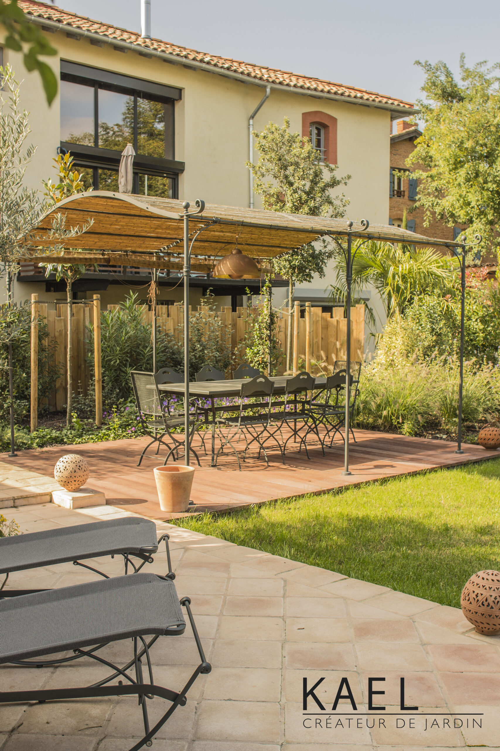 Mise en valeur d&rsquo;un jardin urbain