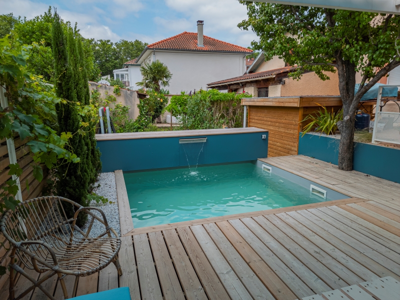 Vue depuis l&rsquo;espace salon d&rsquo;été