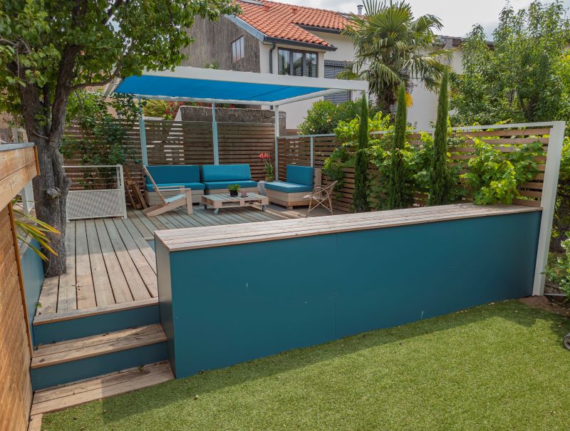 Vue depuis le jardin