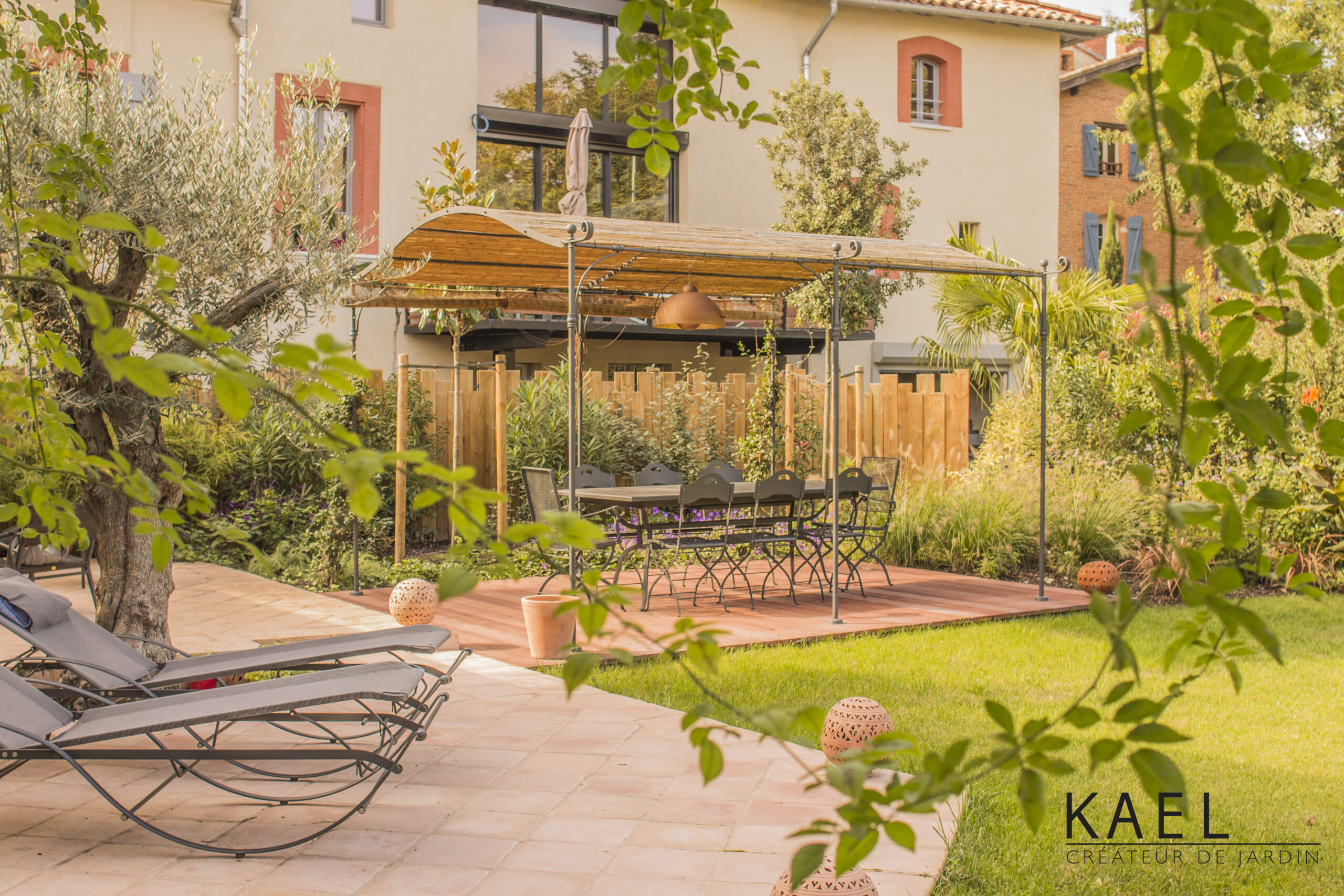 Transat en fer forgé