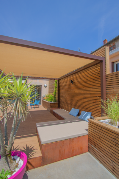 vue sur la banquette