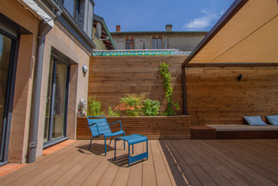 Mise en place d&rsquo;écran en faux claire voie