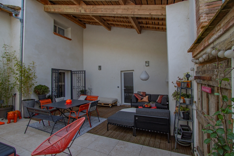 Vue sur l&rsquo;espace repas