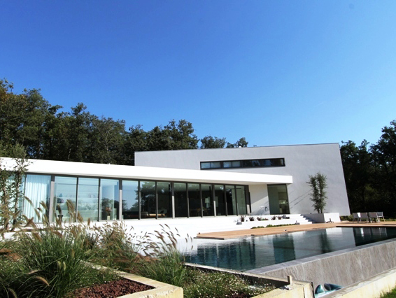 Vue depuis le jardin