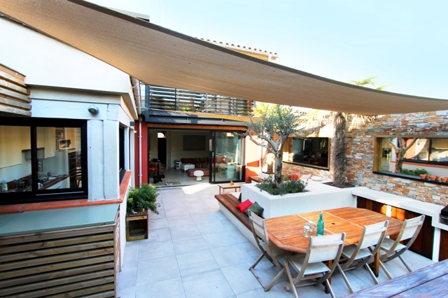 Accès direct au jardin