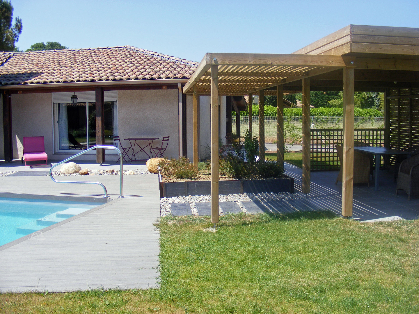 Vue depuis le jardin