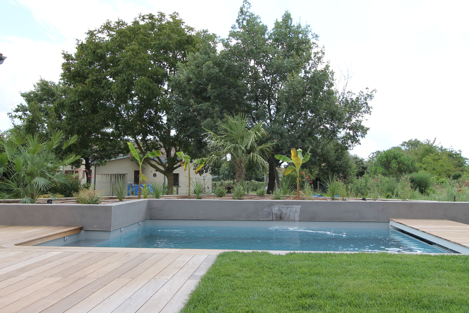 La piscine en journée