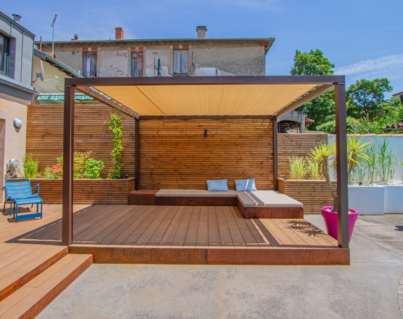 Vue sur l&rsquo;espace lounge