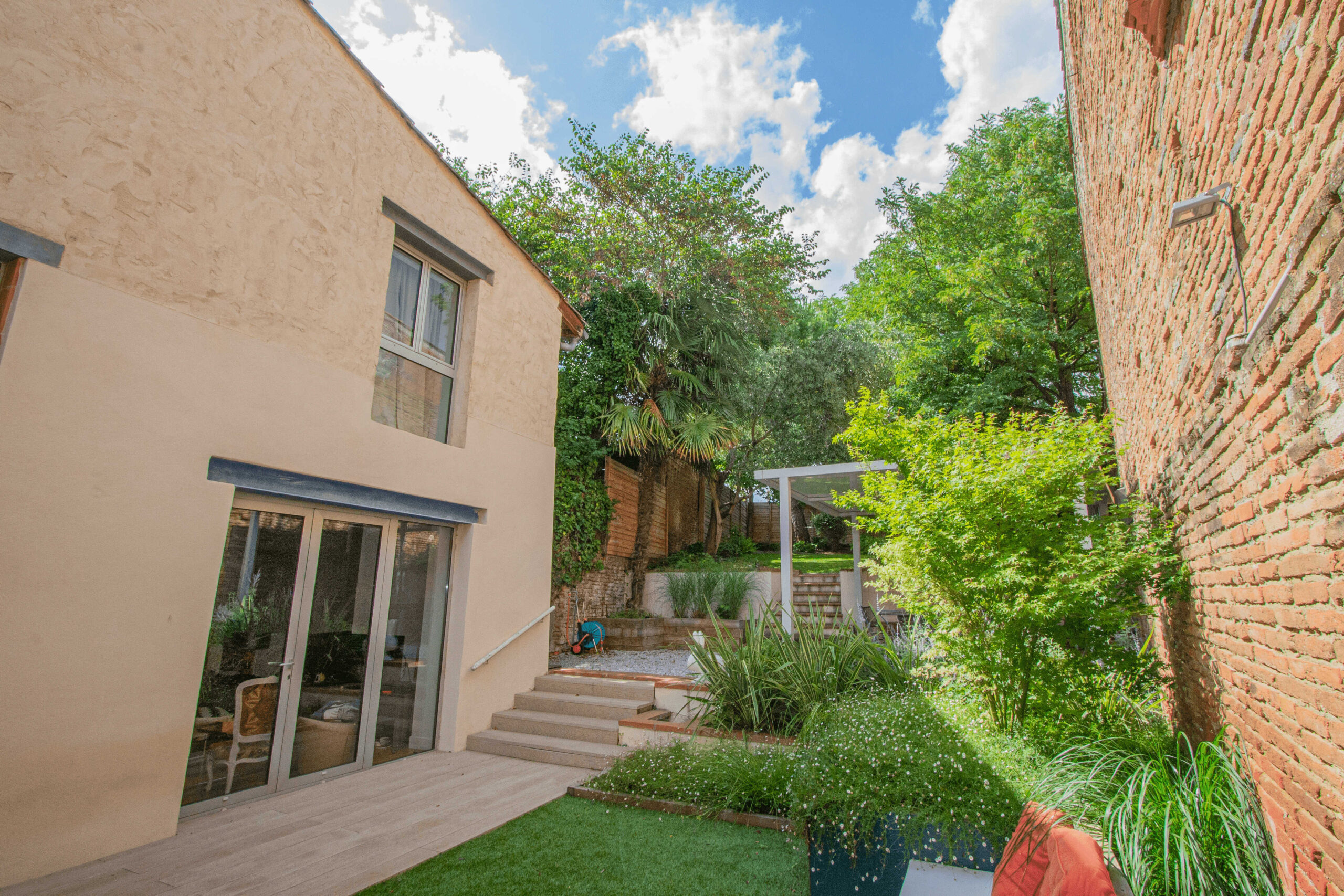 Vue depuis l&rsquo;espace lounge