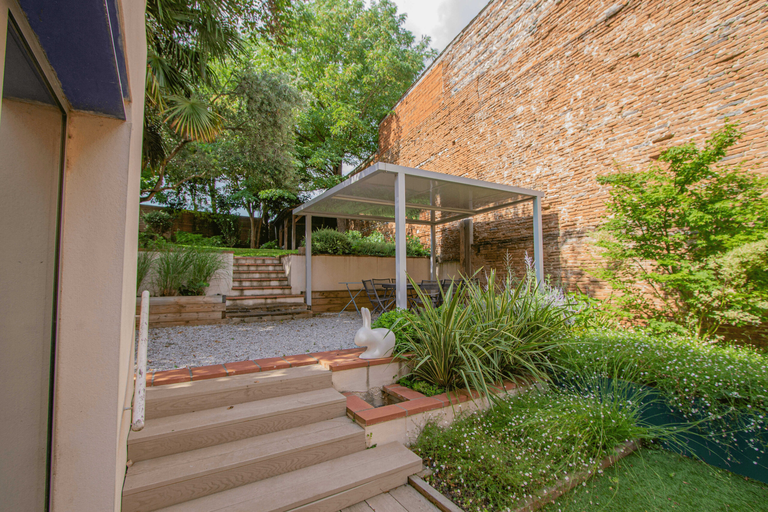 Vue sur l&rsquo;espace repas