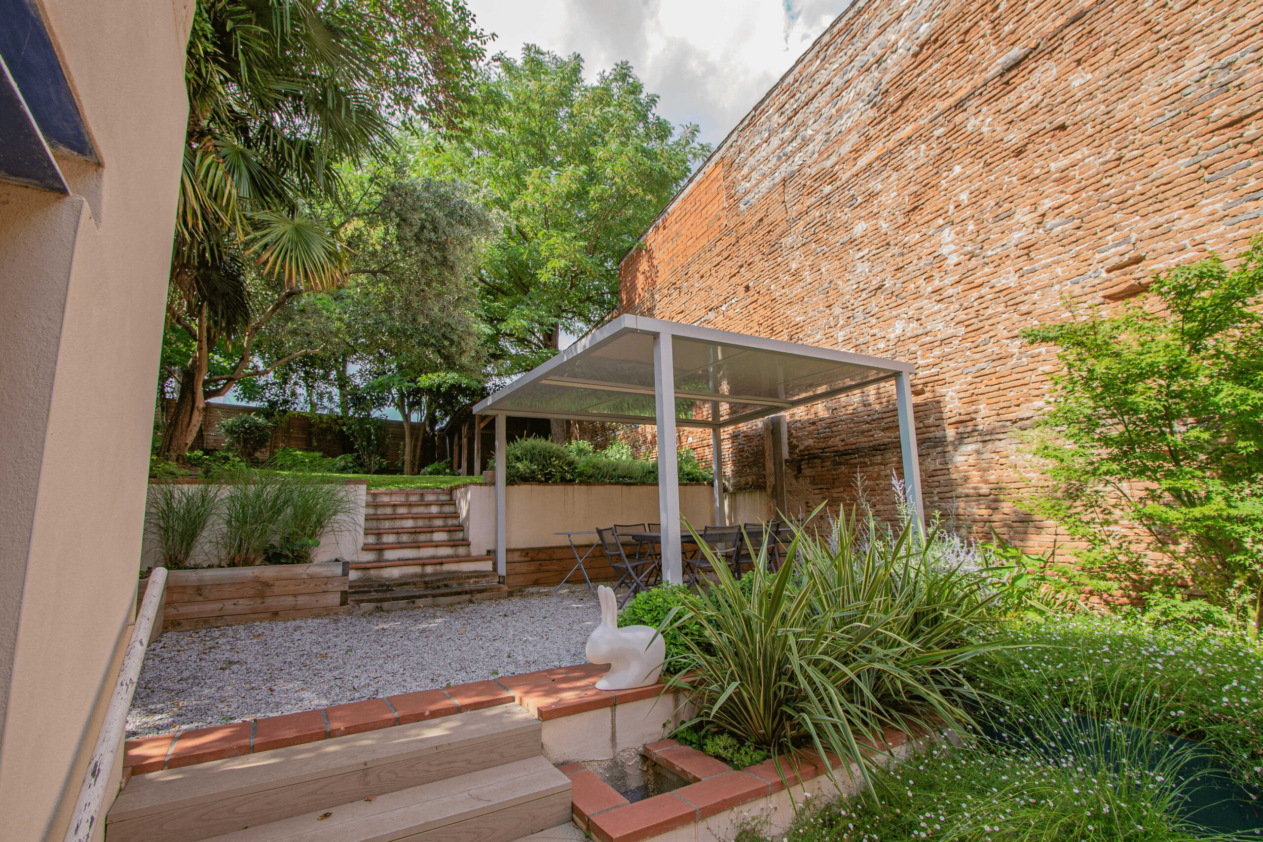 Vue depuis l&rsquo;espace lounge