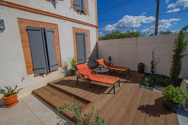 Vue sur l&rsquo;espace transat