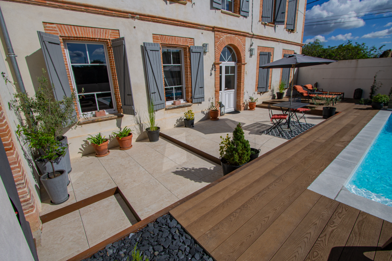 Vue sur l&rsquo;entrée