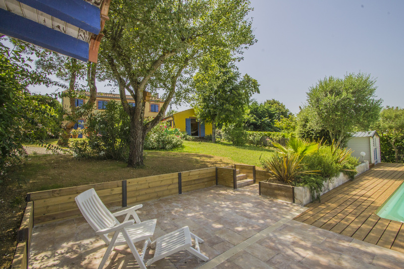 Vue sur les berlinoises de soutènement