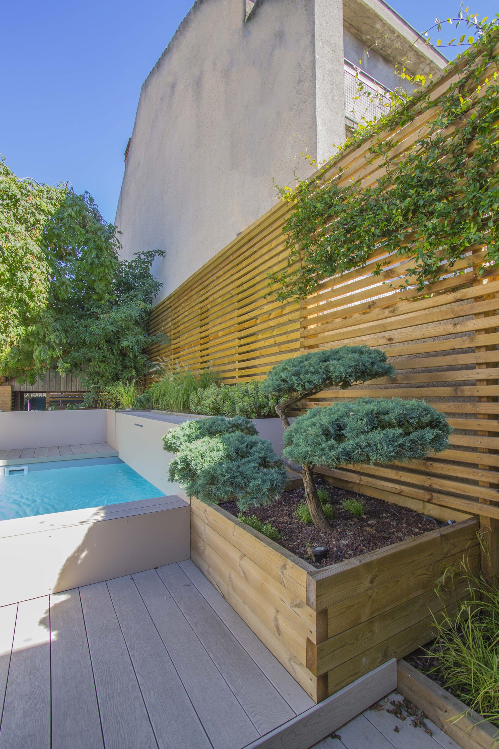 Vue plongeante sur l&rsquo;espace Beogarden