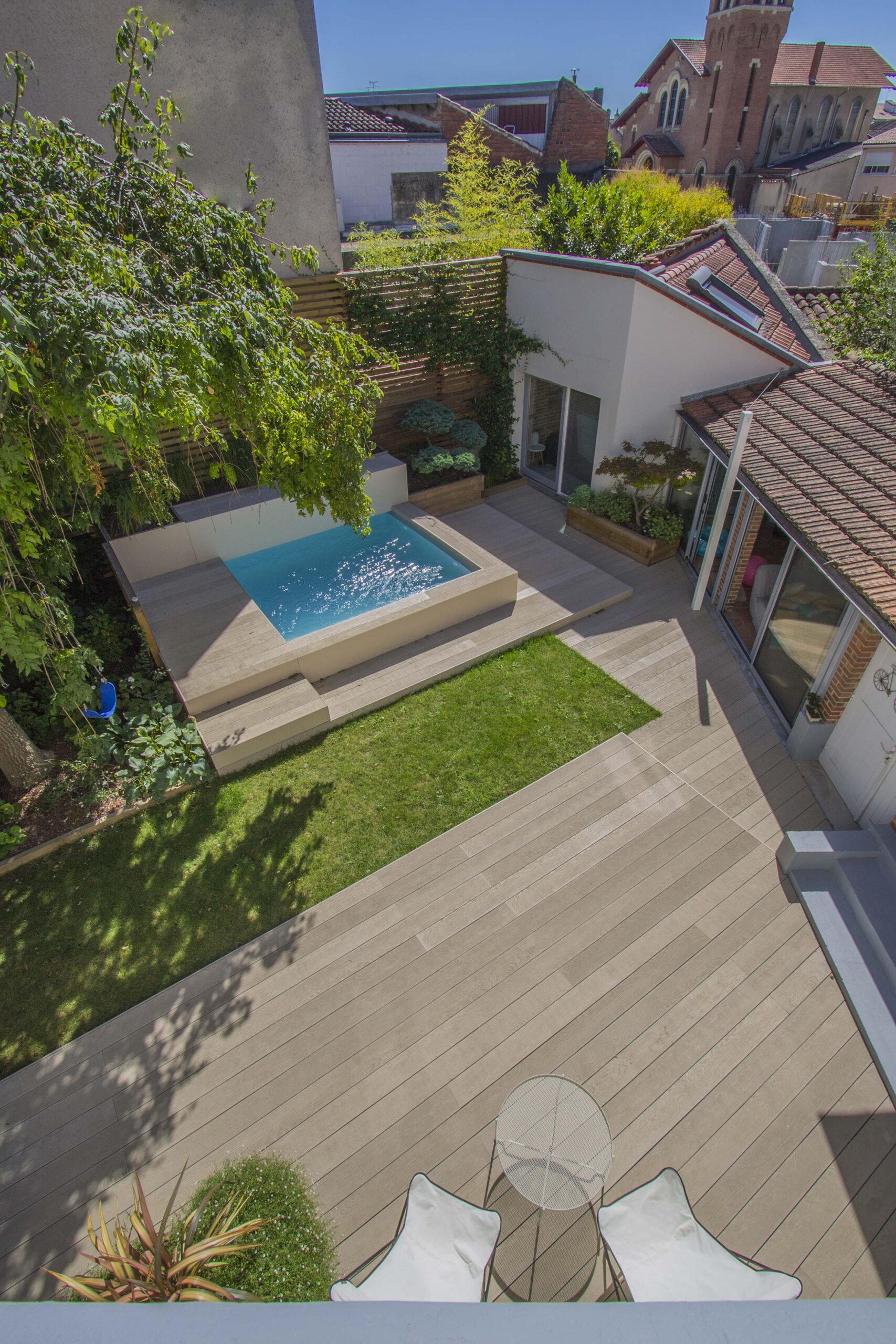 Vue sur l&rsquo;espace Beogarden