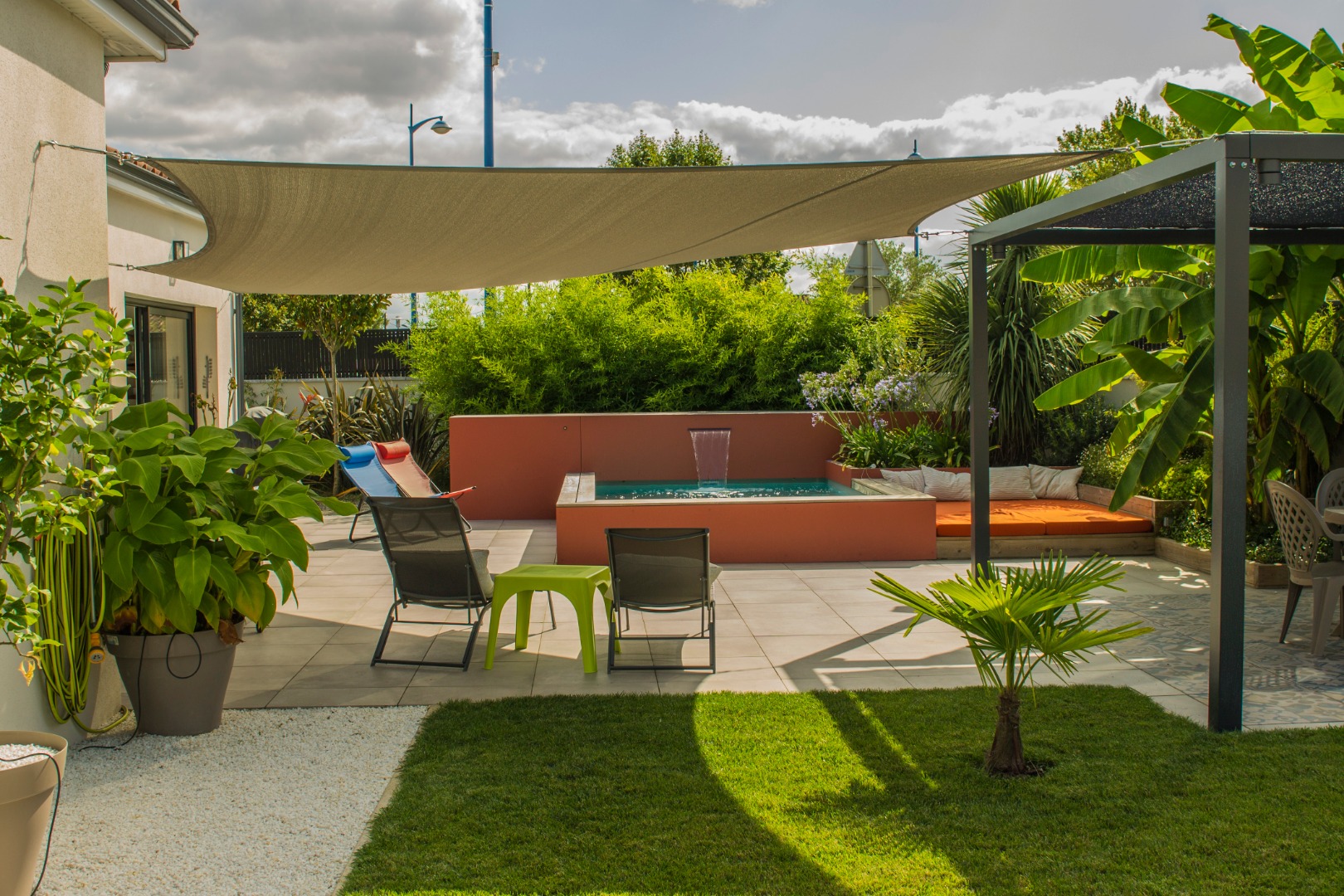 Aménagement global du jardin