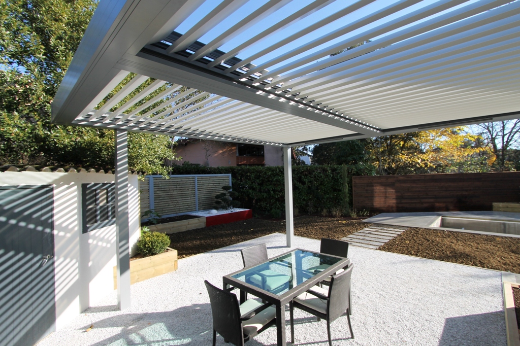 Pergola bioclimatique