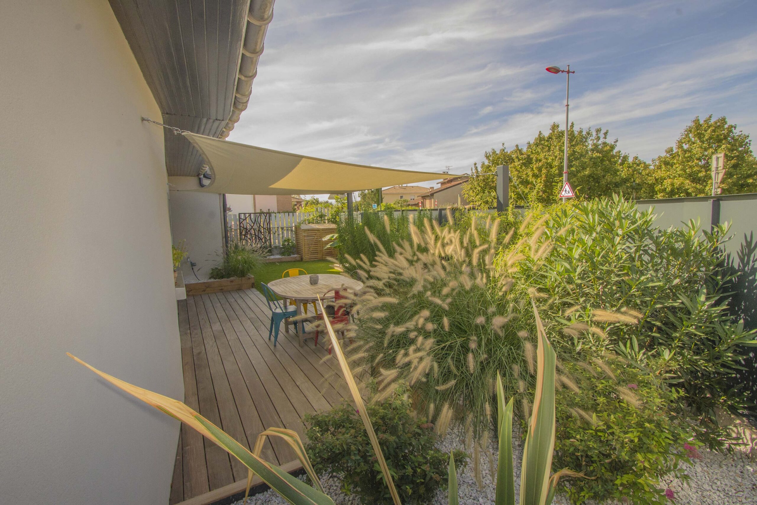 vue sur terrasse Toulouse